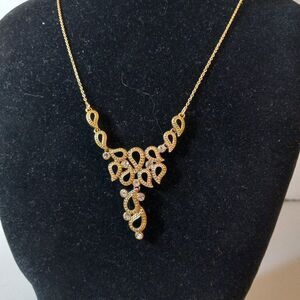 SAO Tear Drop Statement Necklace